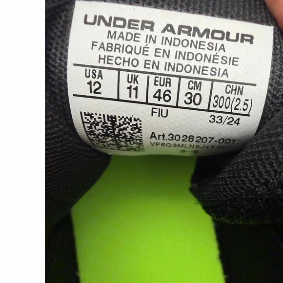 Under Armour Spotlight Hammer RM Football Cleats Men’s Size 12 NWOB main image 7